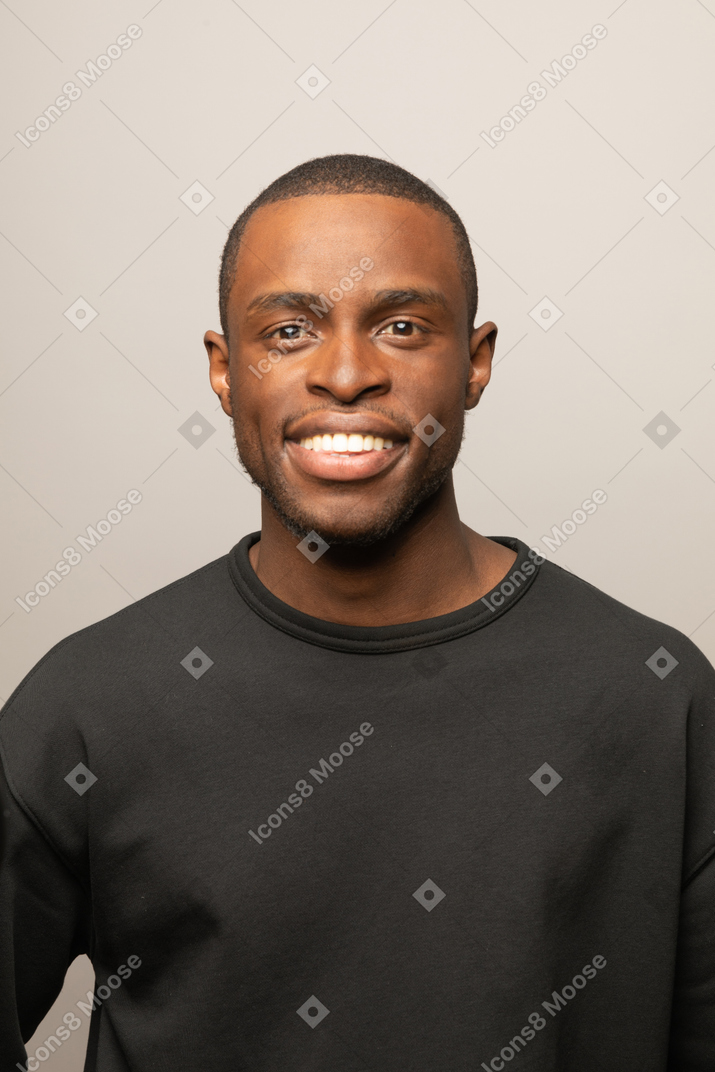 Young smiling man