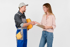 J'ai corrigé toutes les fuites dans votre maison, donc plus de problèmes