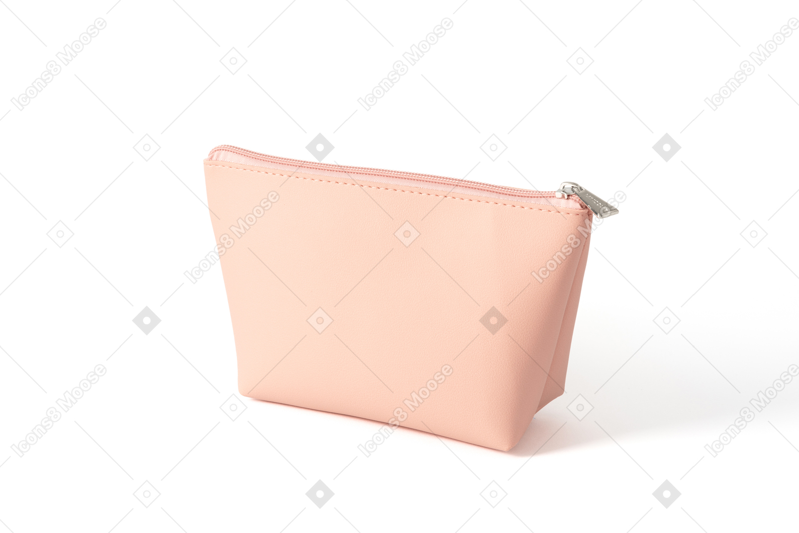 Pink makeup bag