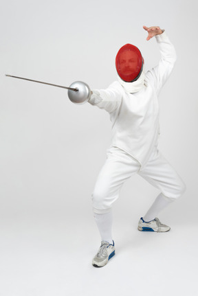 Fencing is a challenging sport