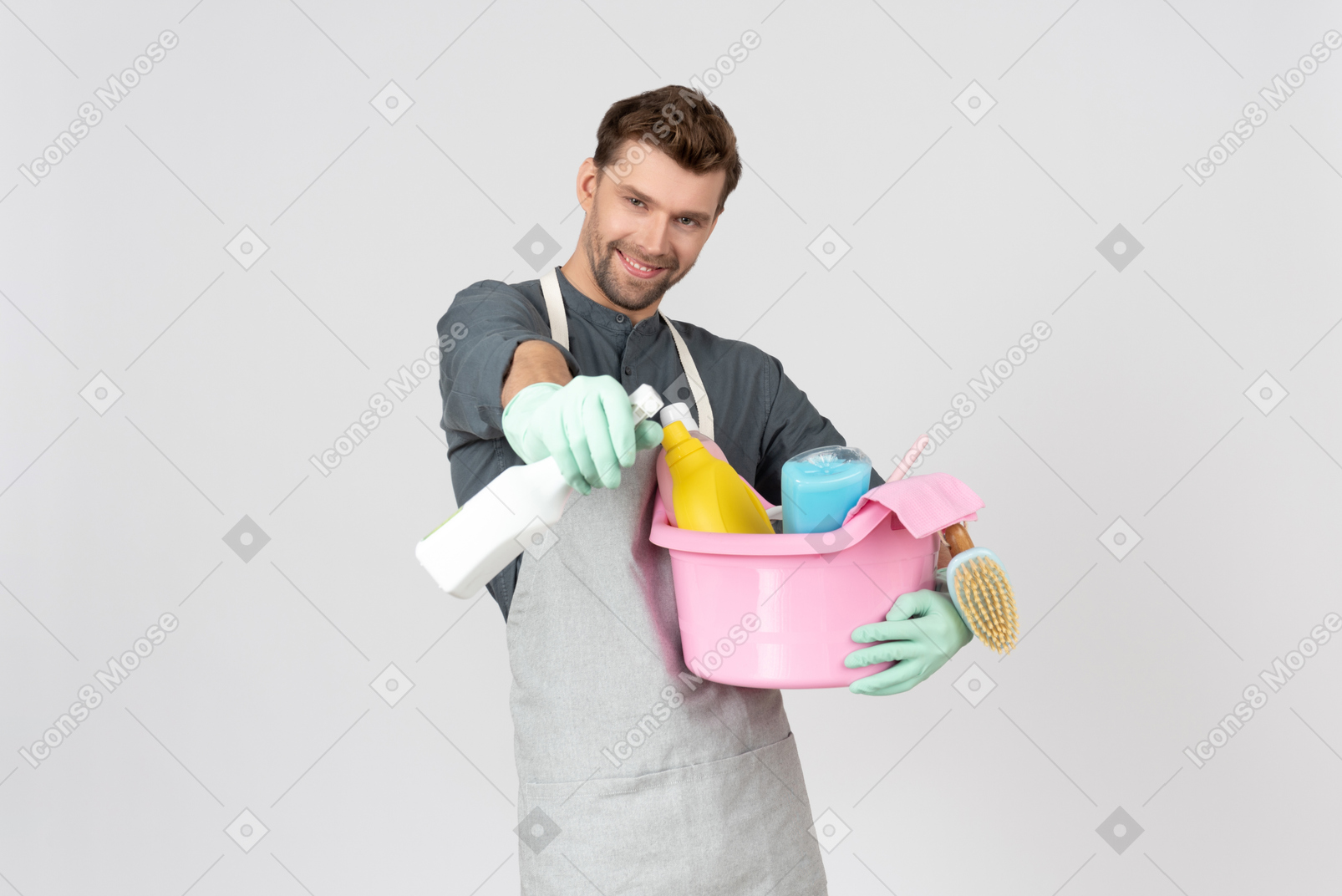 Accepting huge cleaning like a game