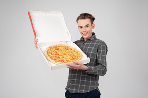 Ich kann es kaum erwarten, diese pizza zu probieren