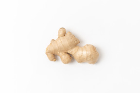 Ginger on white background