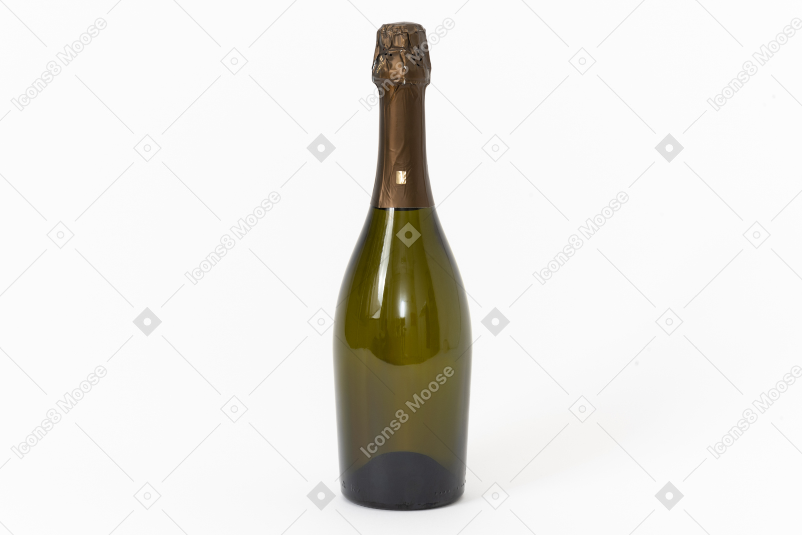 Bottle of sparkling wine