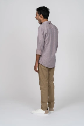 Man in casual clothes standing