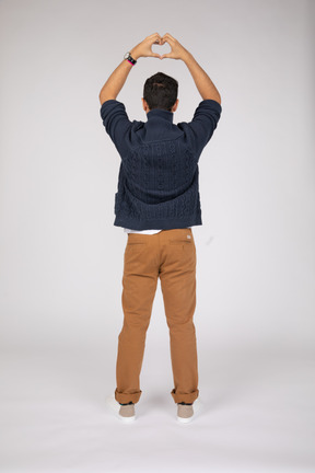 Man in casual clothes standing