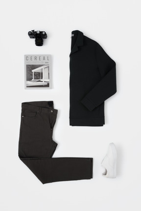 Casual men's outfit