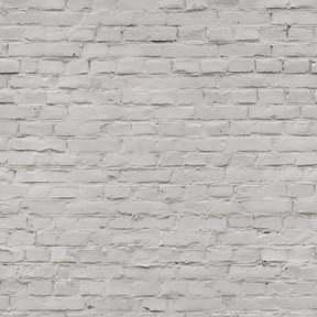 White painted bricks texture