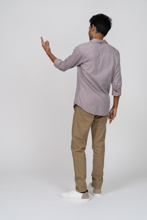 Man in casual clothes standing