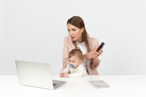 Tentando gerenciar coisas pessoais e de trabalho