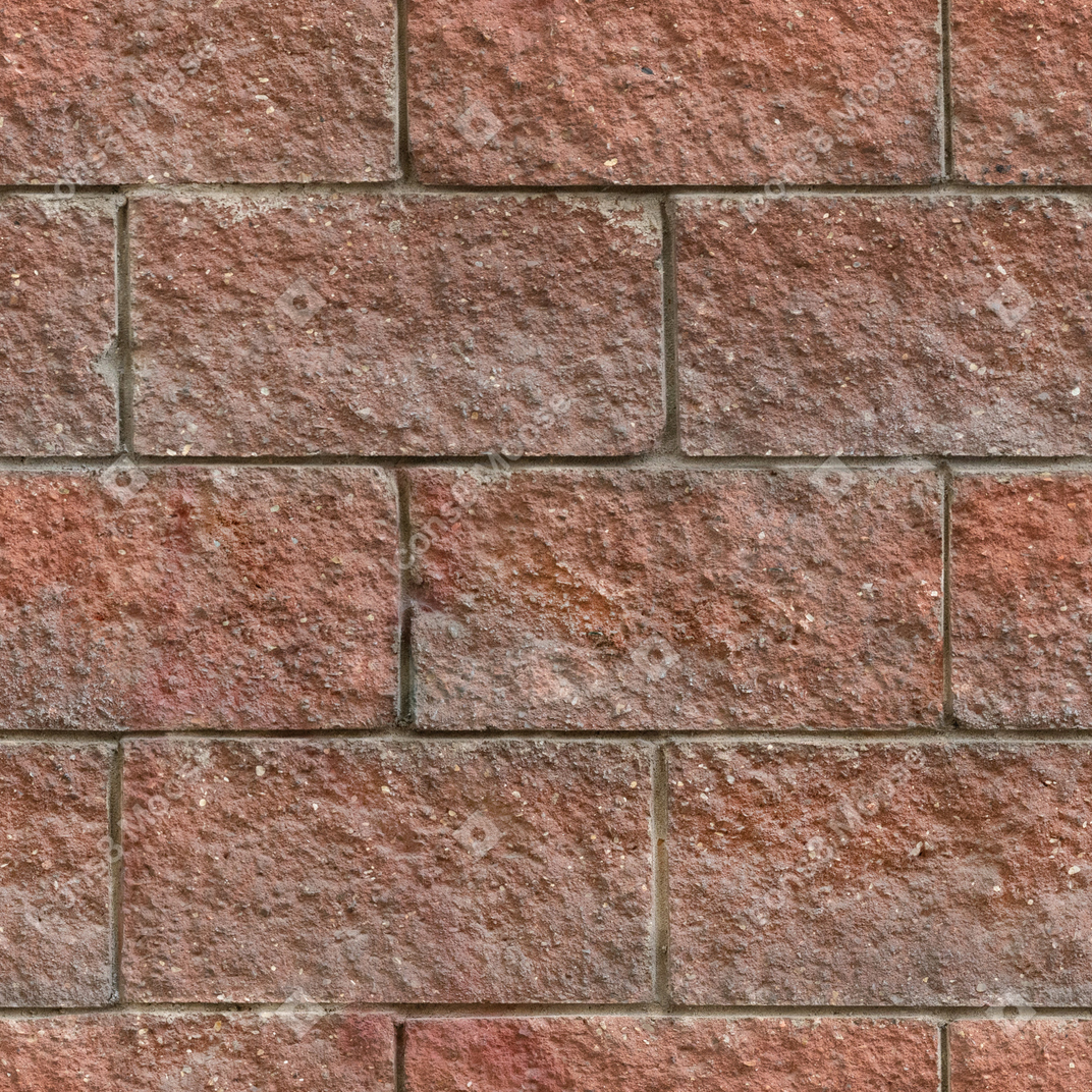 Red bricks wall texture