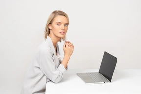 Portrait of a young businesswoman