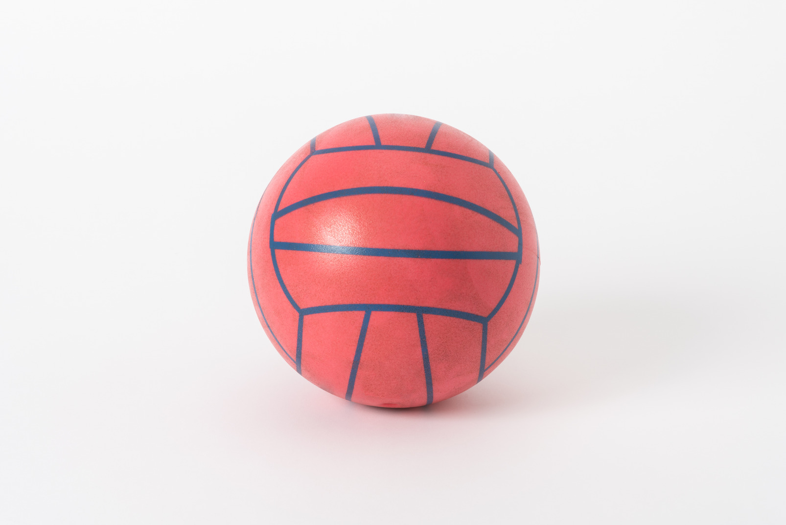 Red volleyball 
