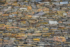 Pared de piedra