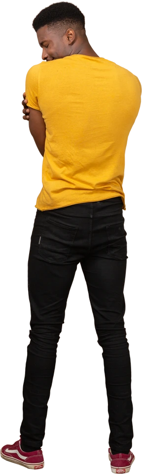 Man in casual clothes standing