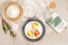 Tutto pronto e pronto per la pausa pranzo