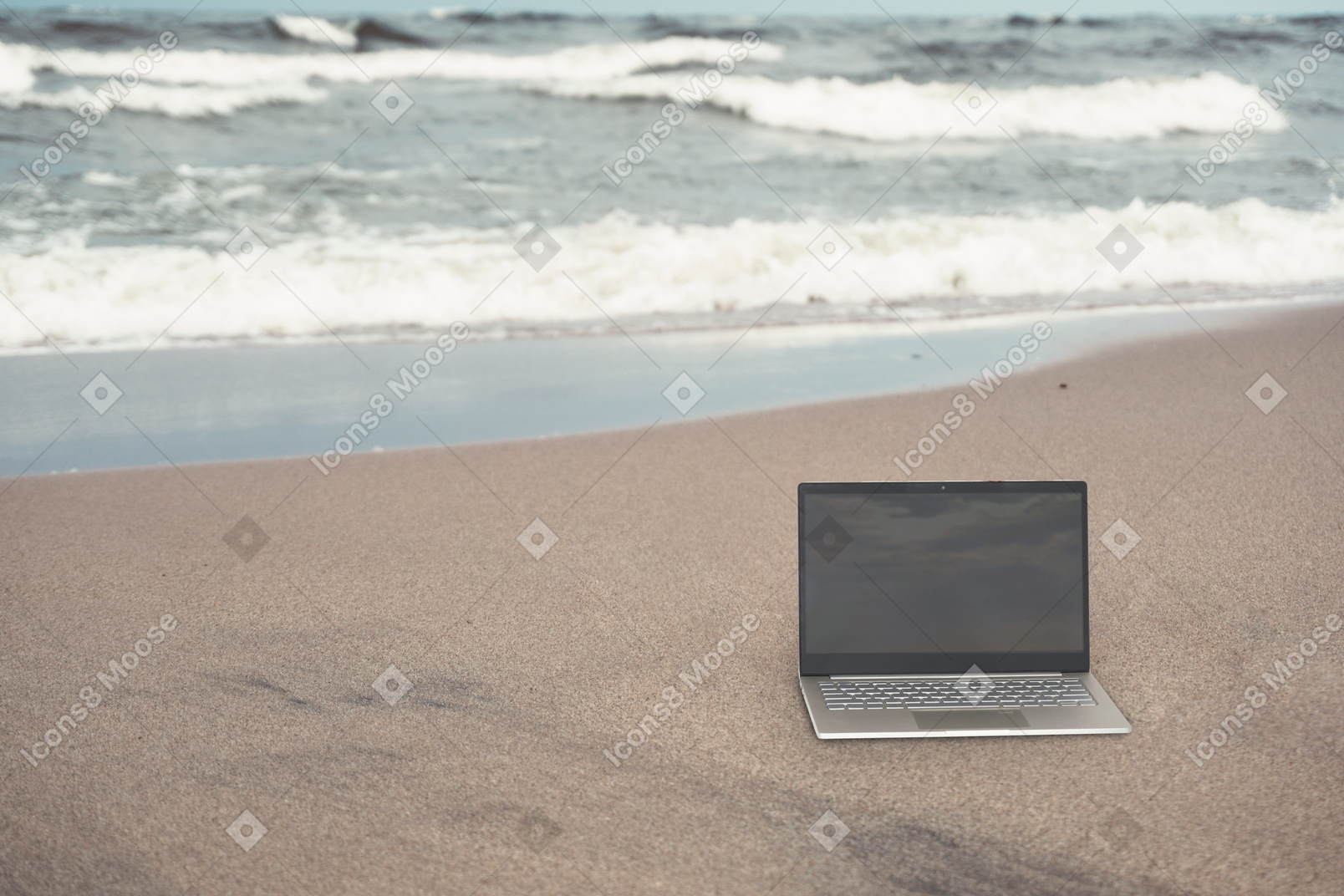 Blogging at the beach