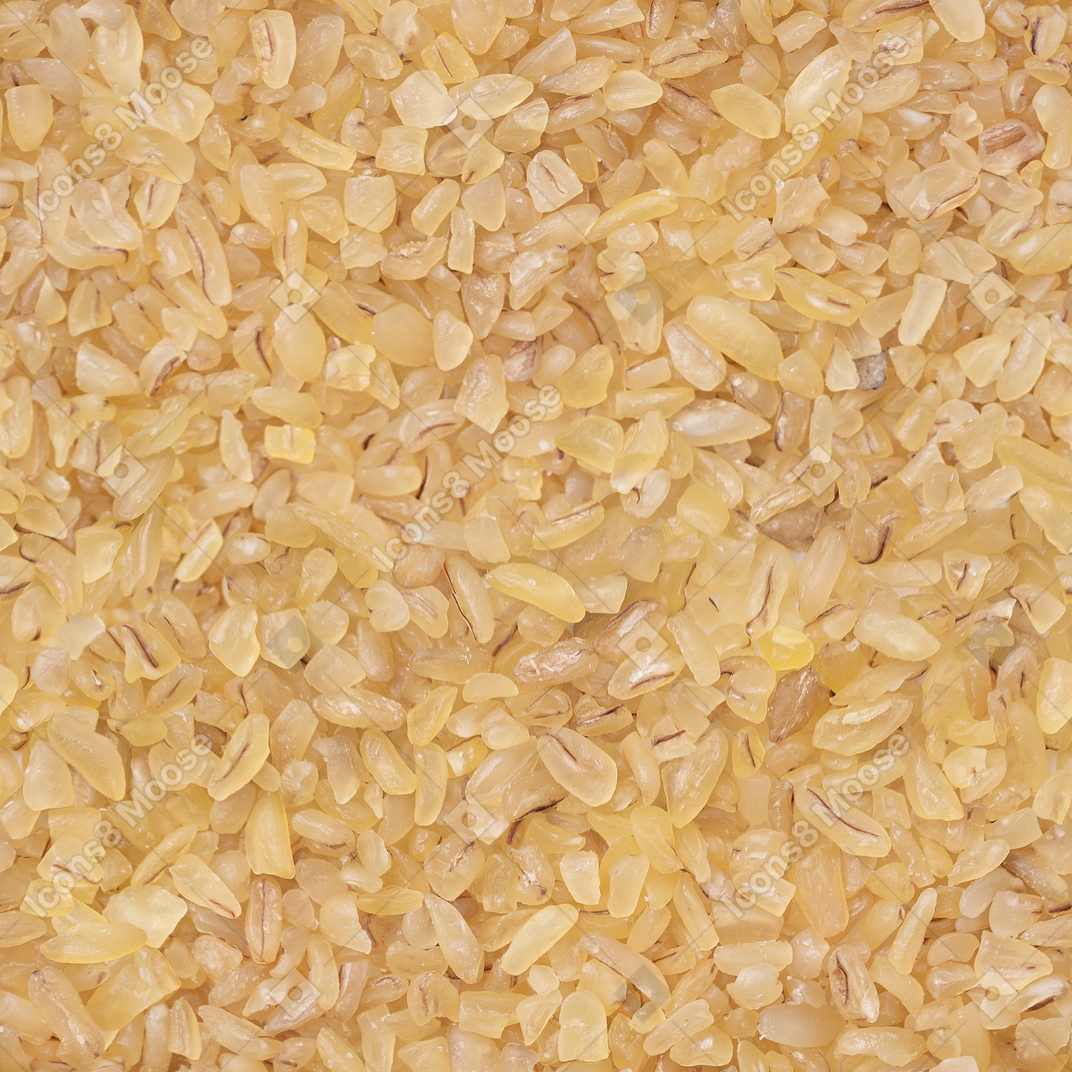 Sementes de arroz secas
