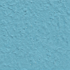 青い漆喰壁のテクスチャ