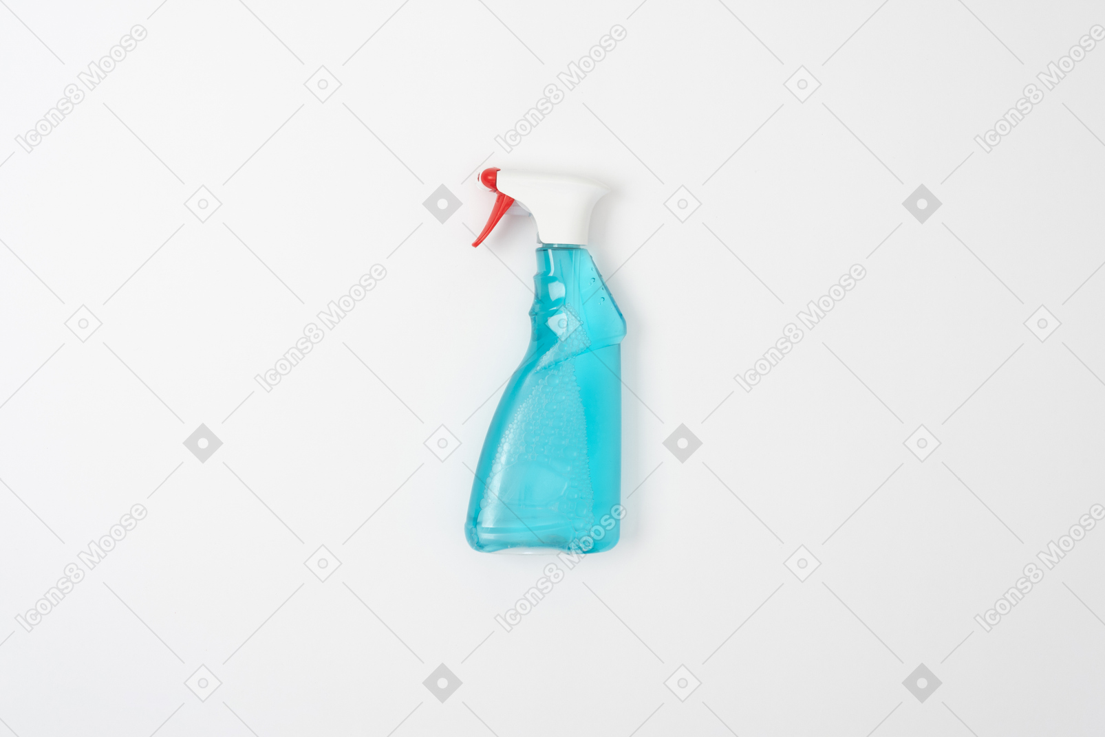 Glass cleaner spray bottle