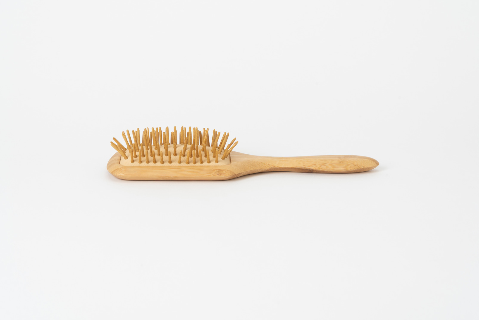 Wooden hair brushes are gentle and durable