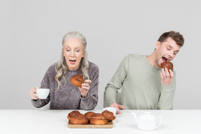 Puxa, esses pães doces têm gosto de paraíso