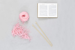 How about some reading or knitting?
