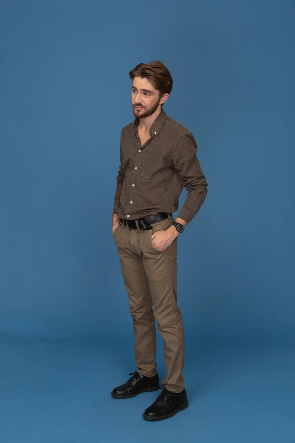 Buy Brown Trousers & Pants for Men by The Indian Garage Co Online | Ajio.com