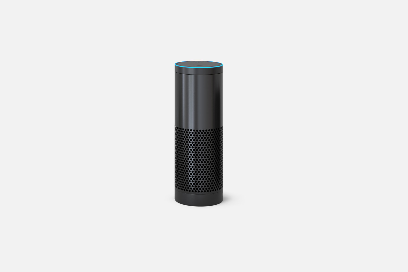 Echo smart speaker with alexa