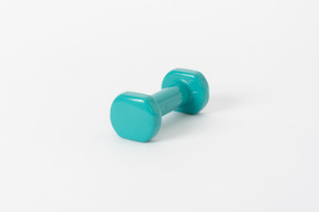 Plastic toy dumbbell