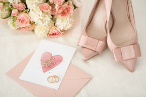 Beautiful wedding accessories