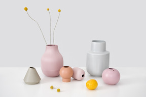 Ceramic vases home collection