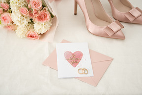 Beautiful wedding accessories