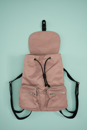 Brown backpack