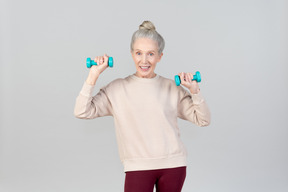 Age is no stop for active lifestyle