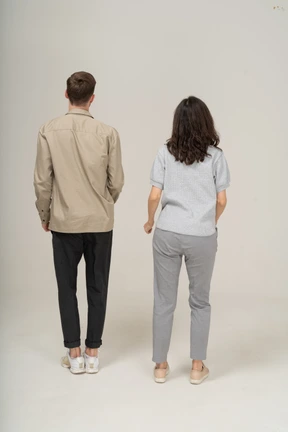 Young couple dancing