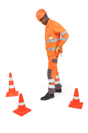 Road worker daily routine