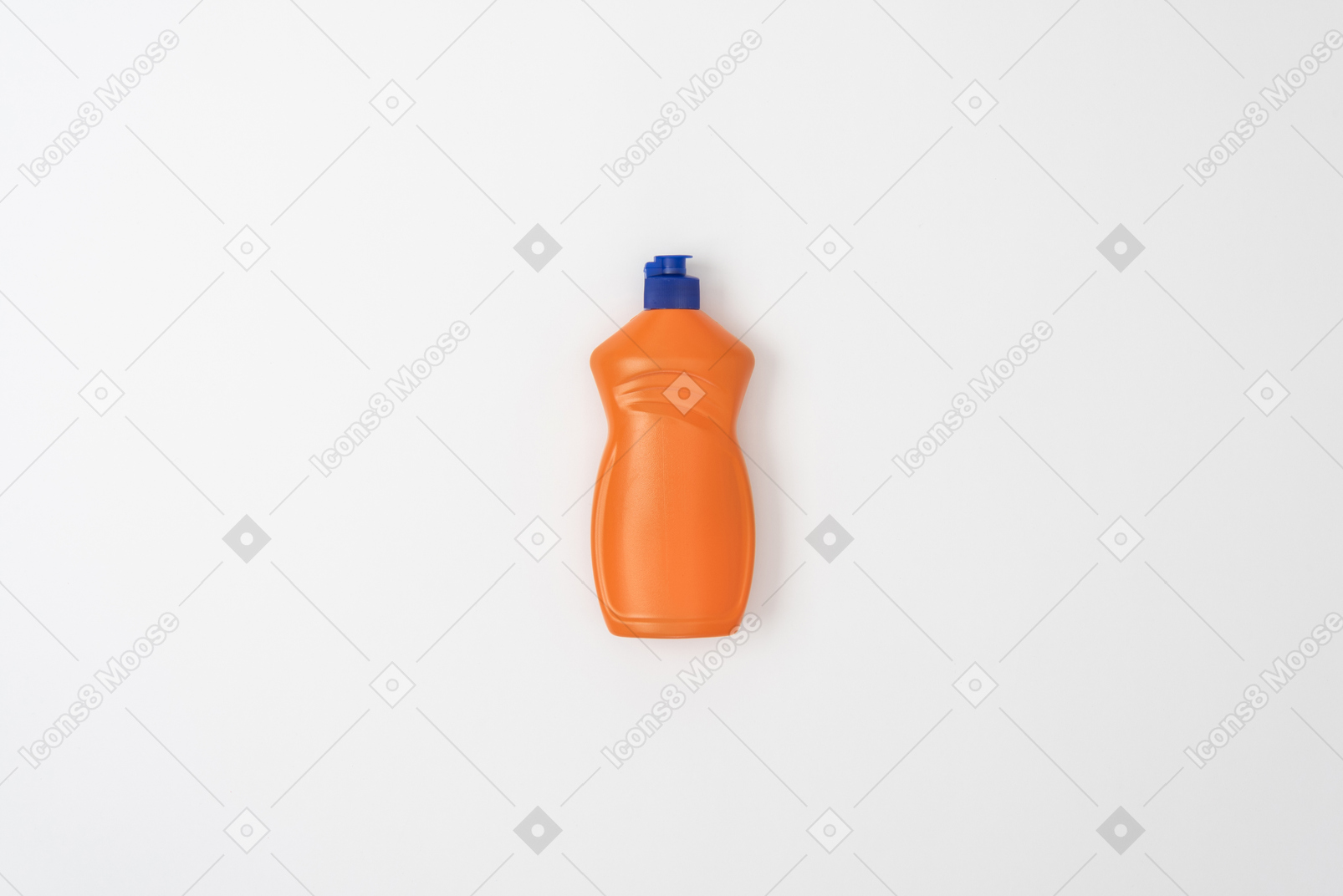 Dishwashing bottle mockup