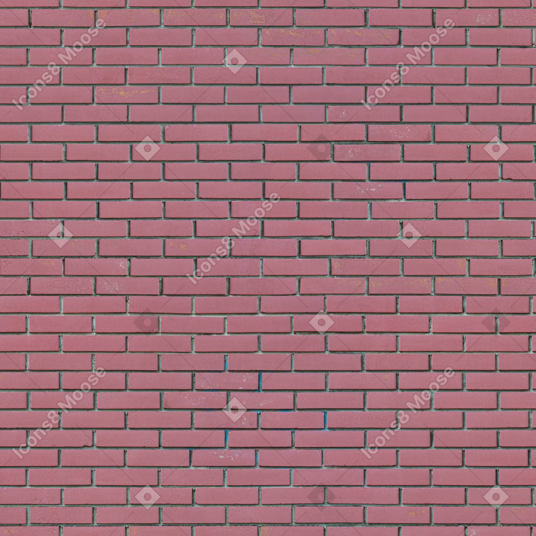 Struttura del muro di mattoni rossi