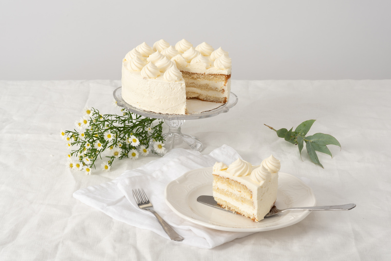 Unbelievable white chocolate cake? done