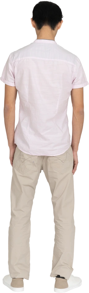 Man in casual clothes standing