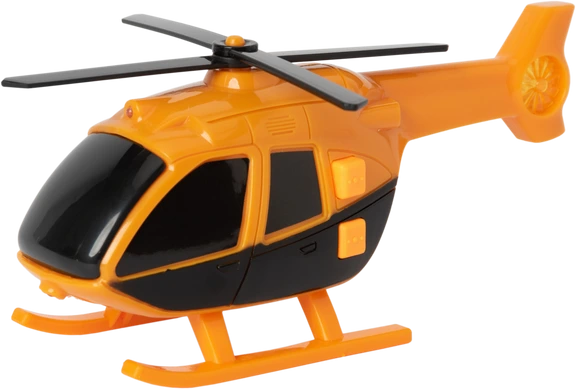 Orange store helicopter toy