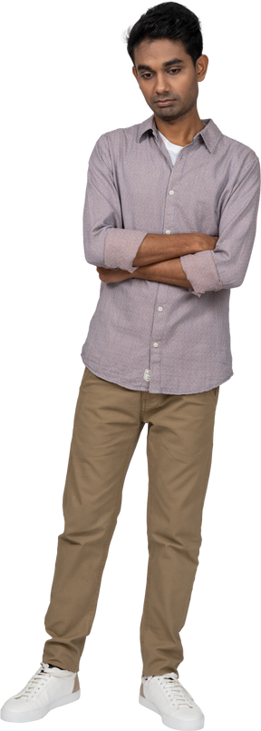 Man in casual clothes standing