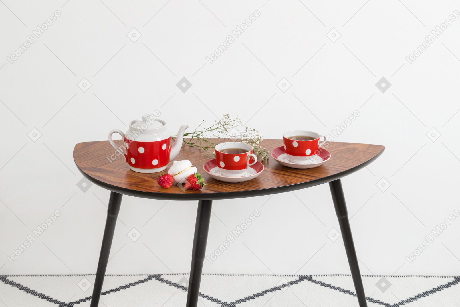 Tea party table setting