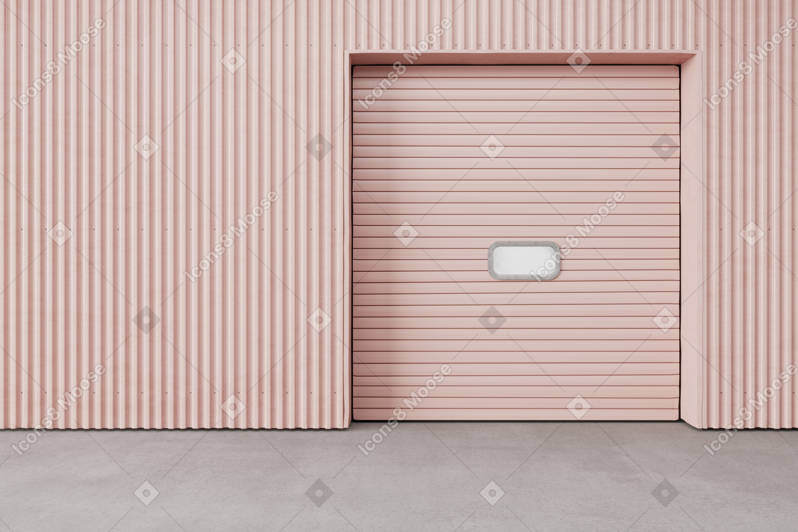 Pink industrial background