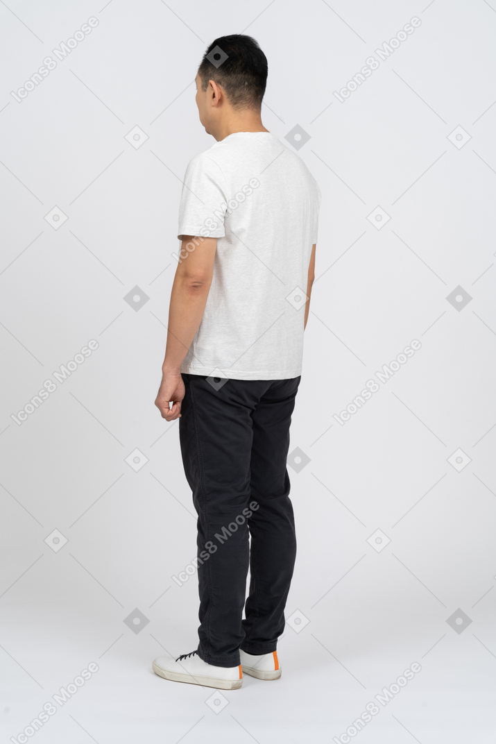 Man in casual clothes