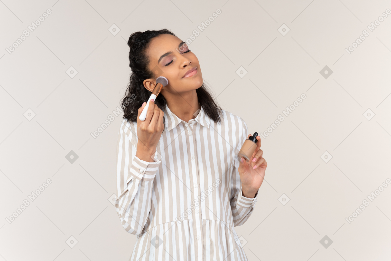 Oh, this tonal foundation feels so good on the skin
