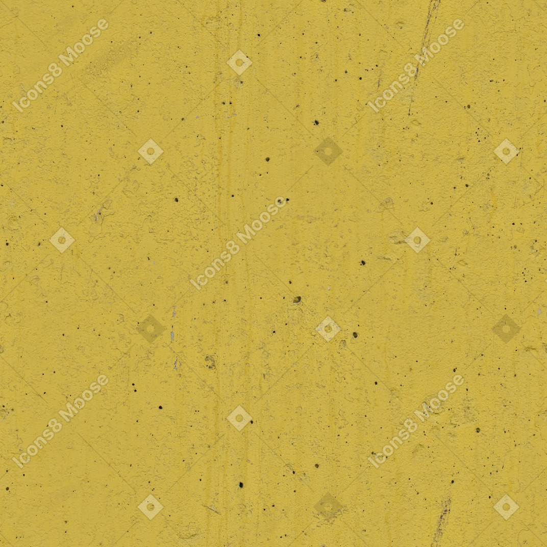 Muro di cemento dipinto di giallo