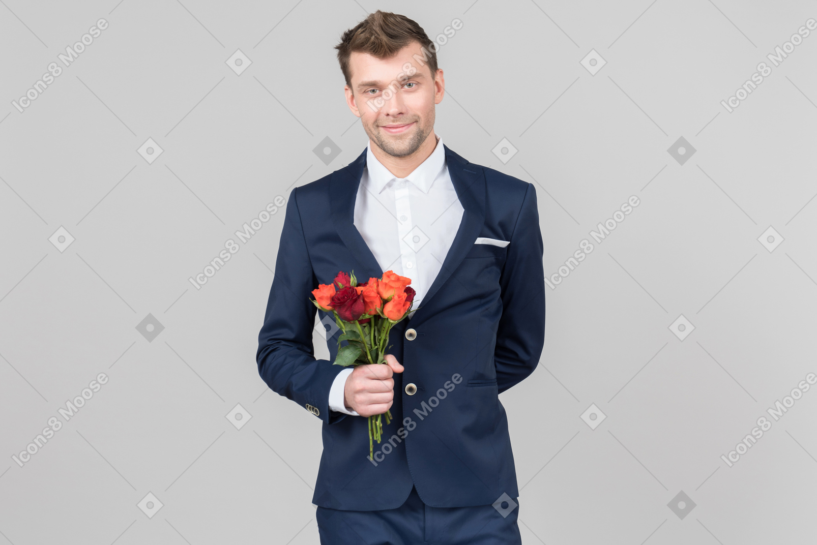 These roses are for you