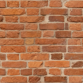 Red bricks wall texture